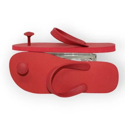 NUEVAS Sandalias Ecológicas Grandes (M9/10~W12) GURUS ROJAS ENVÍO GRATUITO   Foto 1 de 4