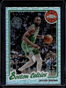 2025-26 Topps #TC-JB Jaylen Brown 1980-81 Topps Chrome Basketball - Bild 1 von 2
