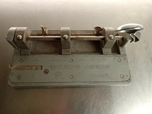 Vintage Wilson Jones Hummer Heavy Duty Metall verstellbar 3 Locher | USA - Bild 1 von 6