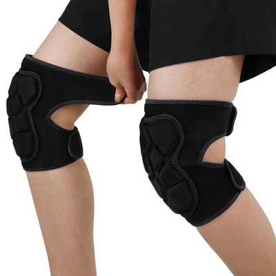 Rodilleras de trabajo, rodilleras de construcción para servicio pesado naranja Foto 1 de 4