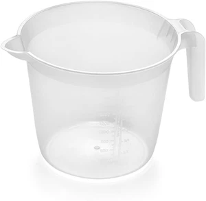 518007 Measuring and Mixing Jug with Handle, Transparent, 2 L - Picture 1 of 12