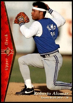 Roberto Alomar 1995 SP #201 Blue Jays MLB LEER ENVÍO GRATUITO AutographDen Foto 1 de 2