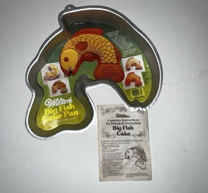 Wilton Big Fish (1984) Cake Pan Mold - 2105-2763 - Picture 1 of 4