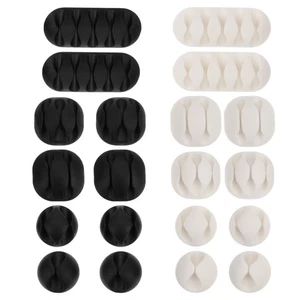 20pcs Kabel Clips Kabelverwaltungen Kabelverwaltung Kabel Organizer für Kabel - Afbeelding 1 van 12
