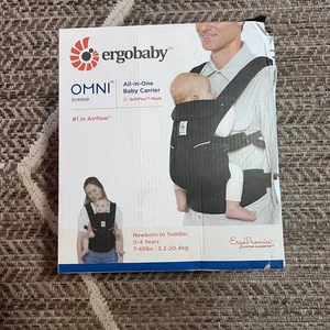 ergobaby Omni Breeze Trage - Schwarz - Bild 1 von 5