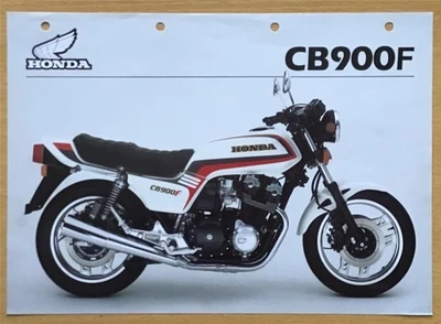 HONDA CM125C Custom Motorcycle Sales Specification Leaflet c1984 - Image 1 of 2