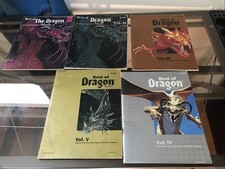 best of dragon magazine lot 1-5 AD&D TSR Advanced Dungeons and Dragons Gygax