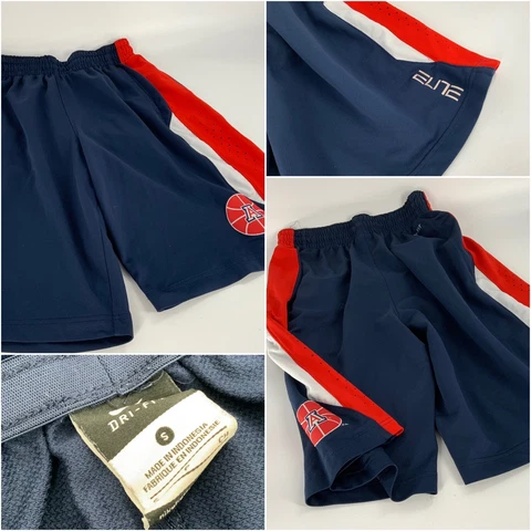 Arizona Wildcats Nike Elite Basketball Shorts S Men Blue Pockets YGI C3-277 Cover