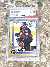 1997-98 Donruss Brett Hull #71 PSA 10 GEM MINT St Louis Blues HOF Hockey