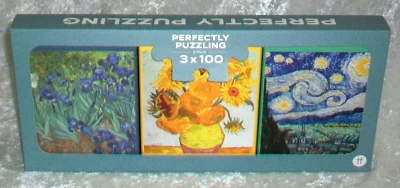 New Vincent Van Gogh Irises Sunflowers Starry Night Paintings Jigsaw Art Puzzles - Image 1 of 4