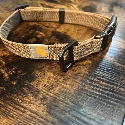 Carhartt Tan Nylon Dog Collar Medium 15"-20" - Image 1 of 2