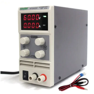 KPS605D 0-60V 0-5A power supply Digital display adjustable mini DC power supply - Image 1 of 4