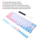 73PCs Sublimation Keycaps PBT Mechanical Keyboard Accessory Five-Faced Dyed SPG
