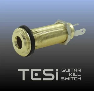 Tesi Premium Stereo Output Barrel Jack - Gold - Picture 1 of 3