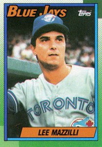 1990 Topps #721 - Lee Mazzilli - Toronto Blue Jays