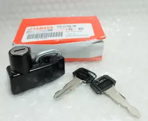 Yamaha YB125 RX100 RXS100 RS125 RD500 Virago FS1 Helmet Hanger Holder Lock OEM - Bild 1 von 3