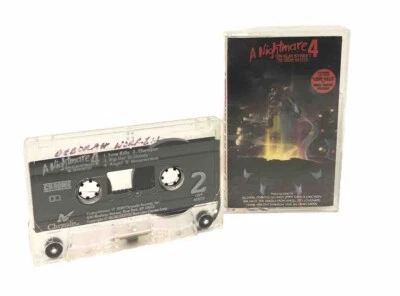 A Nightmare On Elm Street 4 The Dream Master Soundtrack (Cassette, 1998) Horror  - Image 1 of 4