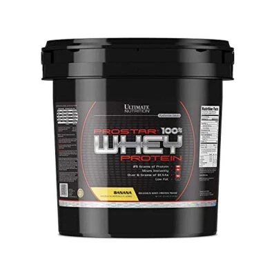 Ultimate Nutrition Prostar Whey (10 libras) plátano, 1 unidad Foto 1 de 4