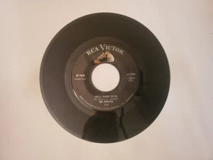 Jim Reeves - He'll Have to Go / In a Mansion Stands My Love (Vinyl Record) - Picture 1 of 2