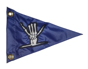 Individuelles Dreieck HÄNGEN LOSE SKELETT HAND Sicherheitsflagge ATV UTV JEEP Trike Boot - Bild 1 von 5