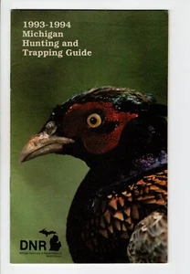 Michigan DNR 1993 caza y pesca juego leyes digestión guía - Michigan-ciervo-parche - Imagen 1 de 1