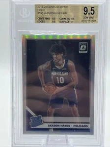 Jaxson Hayes Rated Rookie Holo 2019-2020 Donruss Optic No. 190 Beckett 9.5 - Picture 1 of 3