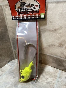 Ling Dorsch Jigs 4 Unzen gelber Fisch (neu im Beutel) - Bild 1 von 2