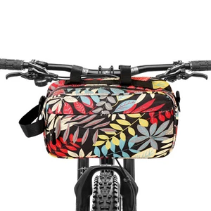 Bicycle Handlebar Bag Cycling Front Pack Bike Waist Bag Rear Frame Accessories - Picture 1 of 7