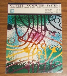 Seltene Werbung OLIVETTI COMPUTER SYSTEME #1 1969 - Picture 1 of 1