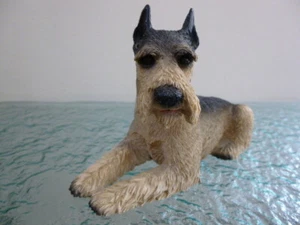 Original Castagna Schnauzer Dog Prick Ears Figurine Ornament 1988 Italy - Picture 1 of 8