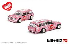 Mini Gt Kaido House 1:64 Datsun Kaido 510 Wagon Hanami V1 Pink Khmg012