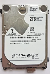 WD20JDRW-11C7VS0 SN WX32Axxxxxxx 18 SEP 2024 Made in Thailand - Afbeelding 1 van 1