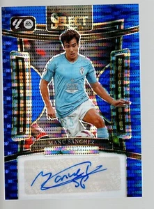 2023-24 Select La Liga Signatures Pulsar Azul #2 Manu Sánchez - Imagen 1 de 1