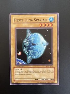 Yu-Gi-Oh! Comune 1ª Ed Ita Fet-it001 Pesce Luna Spaziale Near Mint - Photo 1 sur 2