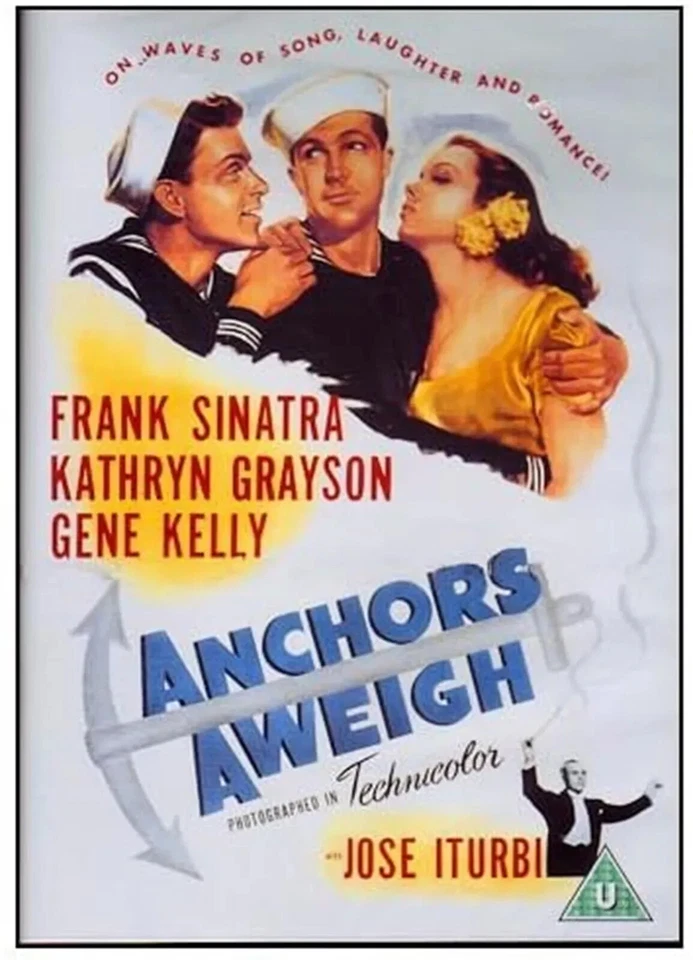 ANCHORS AWEIGH Frank Sinatra George Sidney Gene Kelly DVD New Movie Film UK R2 - Image 1 of 1
