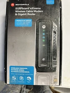 Motorola Wireless Cable Modem And Gigabit Router SBG6580 (SURFboard EXtreme) - Picture 1 of 10