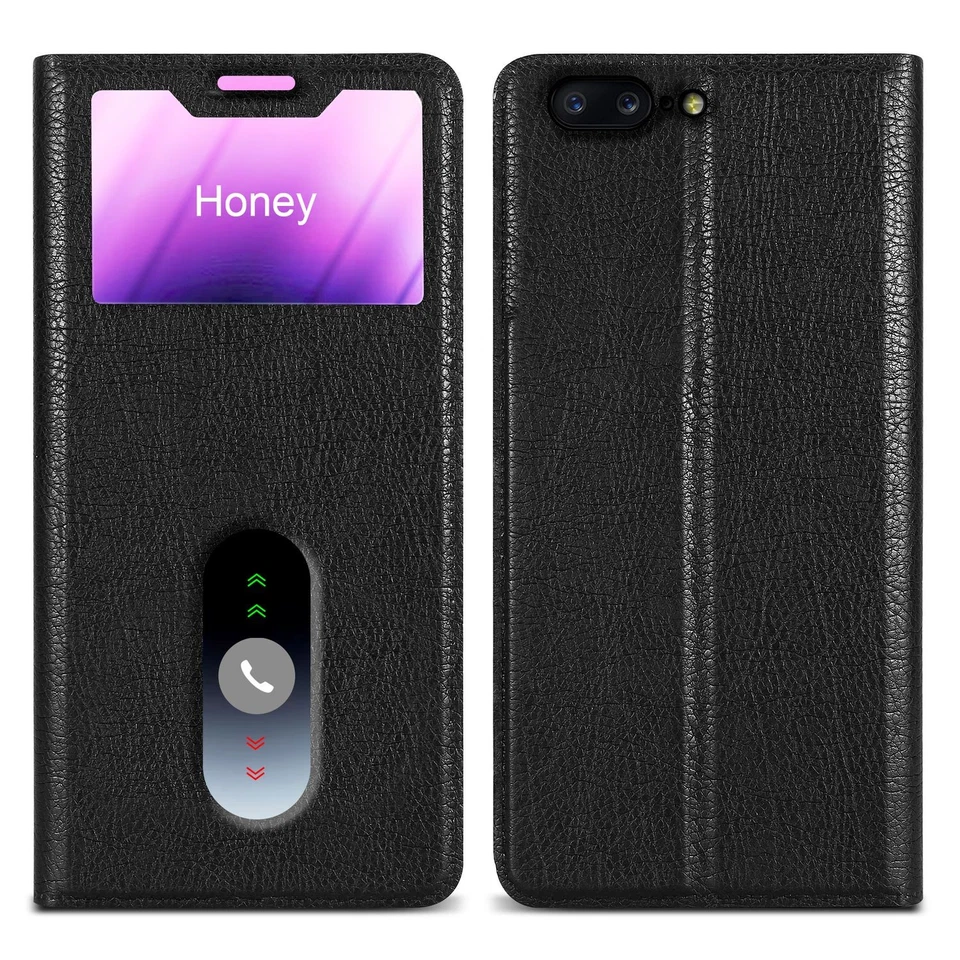 Custodia per OnePlus 5 Portafoglio Protettiva Magnetica Cover Libro - Immagine 1 di 4