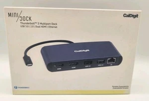CalDigit Mini Dock Thunderbolt 3 Multiport Dock TB3-MiniDock-HM für Apple Mac - Bild 1 von 16