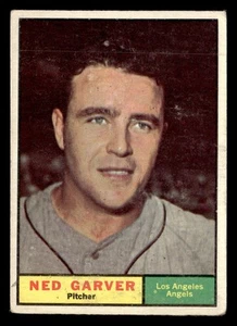1961 Topps Ned Garver #331 VG-EX Los Angeles Angels - Picture 1 of 2