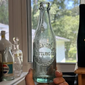 Antike Mittelschnecke Lincolnton NC Coca Cola Sodaflasche North Carolina wie besehen - Bild 1 von 20