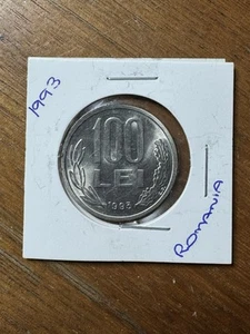 📕LOVELY 1993 ROMANIA 100 LEI MICHAEL THE BRAVE📕MIHAI VITEAZUL ROMANIA COIN📕 - Picture 1 of 2