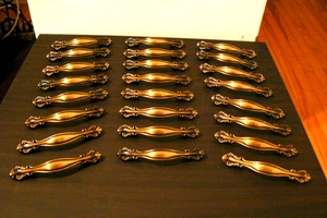 Vintage Amerock 644-1 Cabinet Handles Drawer Pulls 3" Center To Center Lot Of 24 - Picture 1 of 3