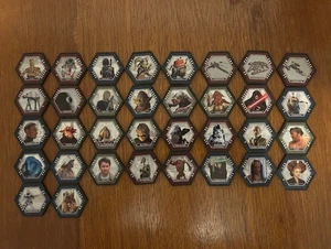 Star Wars Galactic Connexions, Serie 2, schwarz, 34 Stück - Bild 1 von 2