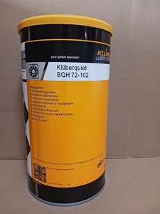 KLUBER  Kluberquiet BQH 72-102 Grease 1Kg  (2.2 lb) New free shipping - Picture 1 of 2