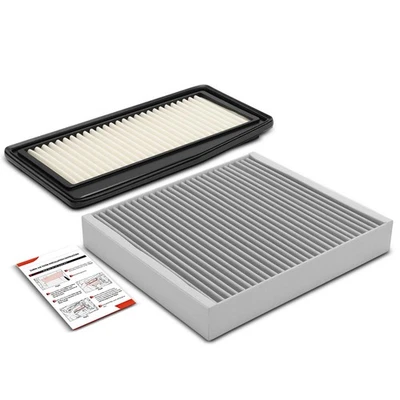 Nuevo filtro de aire de cabina de motor y carbono activo para Chevrolet Spark 2013-2015 L4 1,2 L Foto 1 de 4