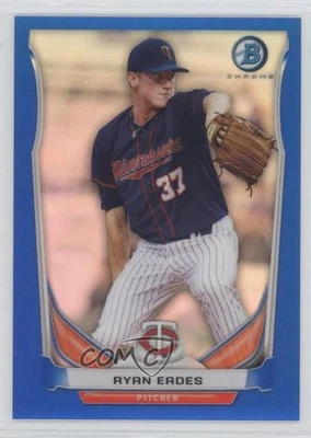 2014 Bowman Prospects Chrome Blue Refractor /250 Ryan Eades #BCP8 - Image 1 of 2