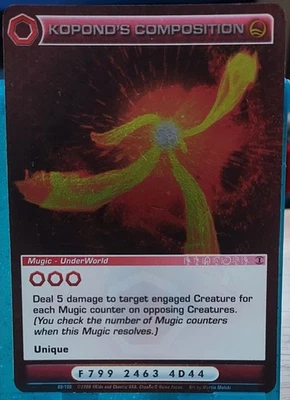 Chaotic Kopond's Composition 80/100 - Foil Rare - Image 1 of 2