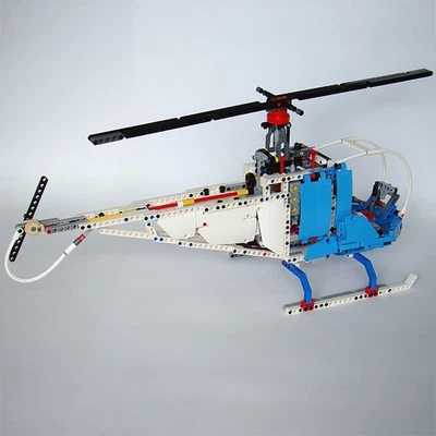 Compatible Helicopter with Spinning Rotors, Six-cylinder Fake Engine 768 - Image 1 of 4
