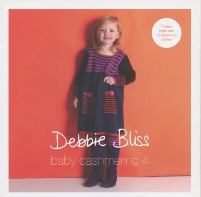 Debbie Bliss Knitting Pattern Book - Baby Cashmerino 4  - 13 Designs Baby Child - Image 1 of 4