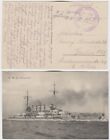 AK SMS Helgoland 1917 Marine-Schiffspost Nr. 409 Torpedobot D 2 Alice Roosevelt
